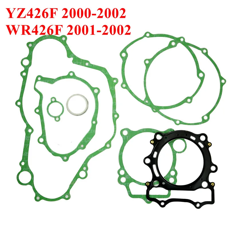

Motorcycle engine cylinder Full Cylinder Gasket Kit For Yamaha YZ426F 2000-2002 YZ426 2001 WR426F 01-02 YZ426FN WR426FN 2001