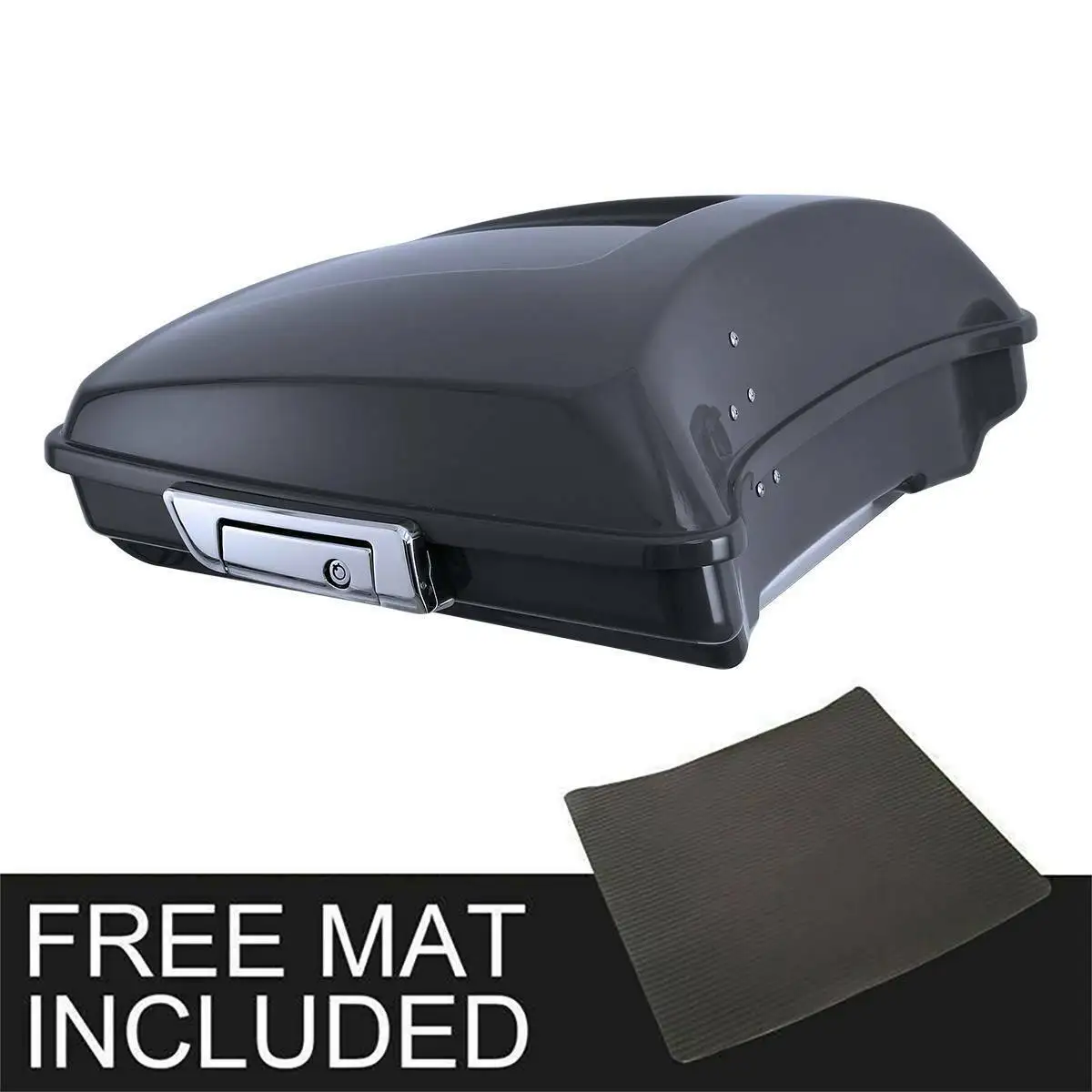 Мотоциклетный багажник + защелка 5 дюйма для Harley Tour Pak Touring Street Glide Road King Electra 2014-2024