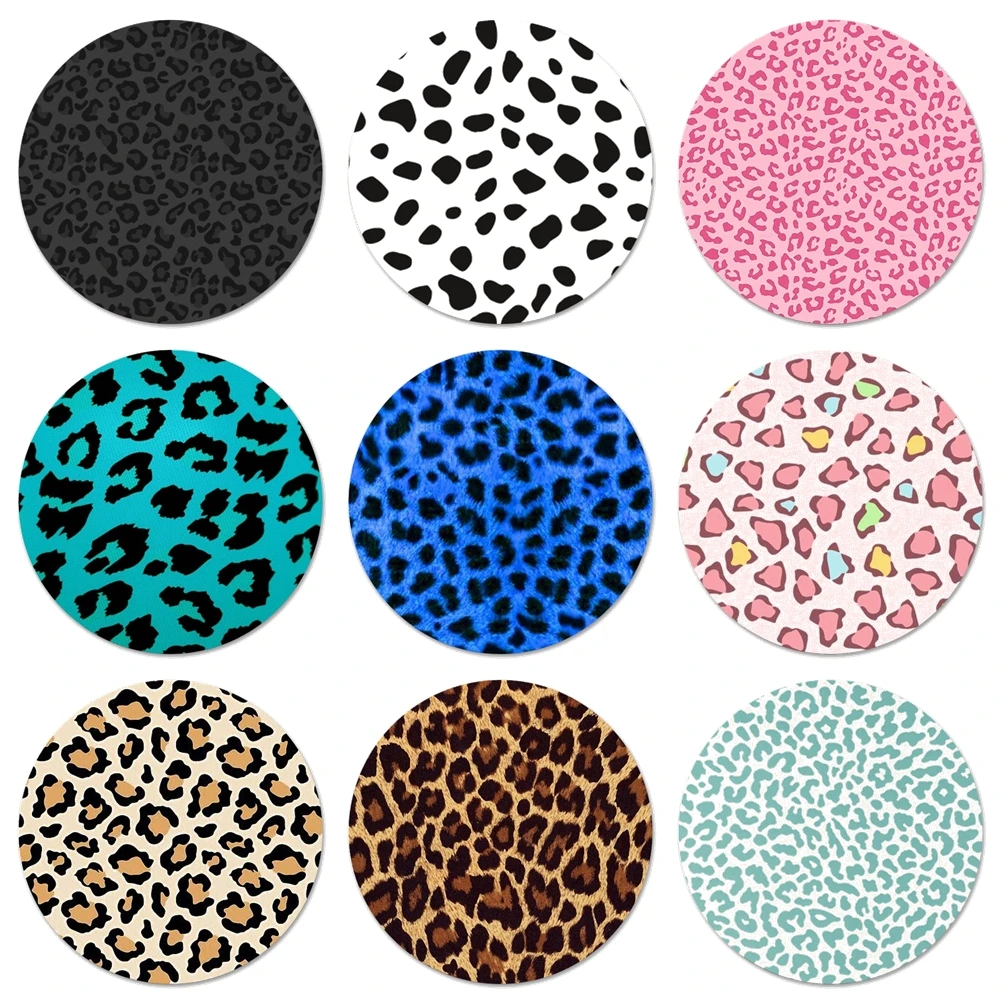 

58mm colorful animal Leopard Print Kitchen Home Decor Refrigerator Magnet Bottle Opener Beer Coke