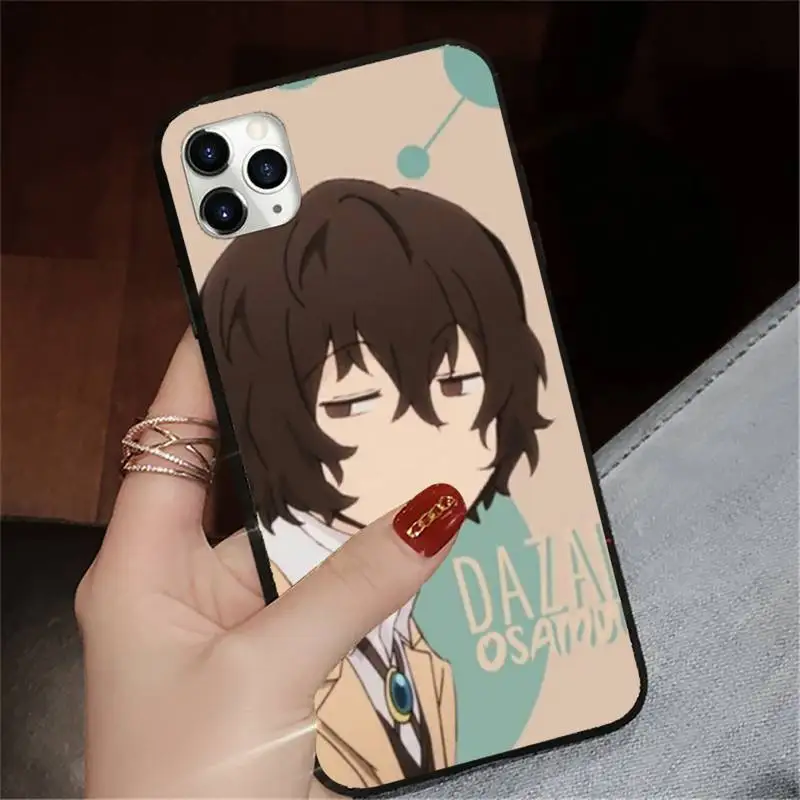 

Anime Bungou Stray Dogs shell Phone Case for iPhone 11 12 pro XS MAX 8 7 6 6S Plus X 5S SE 2020 XR