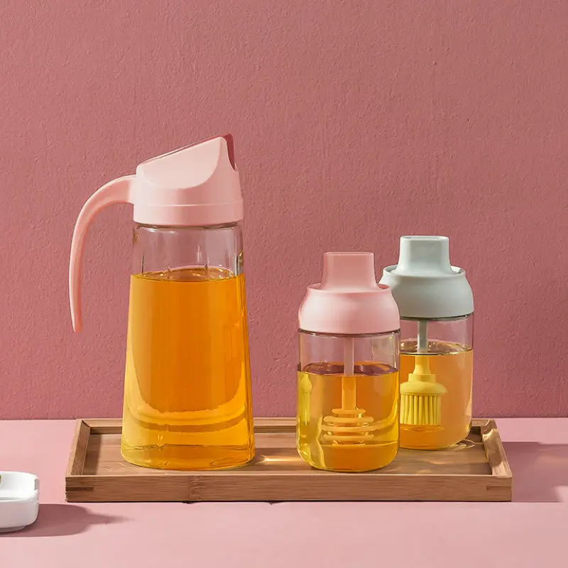 

Японский масла банка для соевого соуса горшок Стекло масло косметика парфюмерия диспенсер Безопасность Материал бытовой Герметичная Буты...