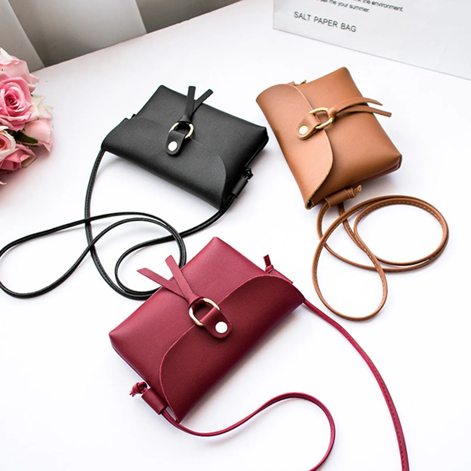 

Mini Women Bag Fashion Women Solid Cover Tassels Crossbody Bags For Women 2021 Shoulder Handbags Telephone Coin Bag Femme Bolsas