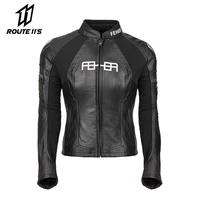 feher women motorcycle jacket leather moto jackets jaqueta motociclista waterproof motorcycle riding anti drop racing suit