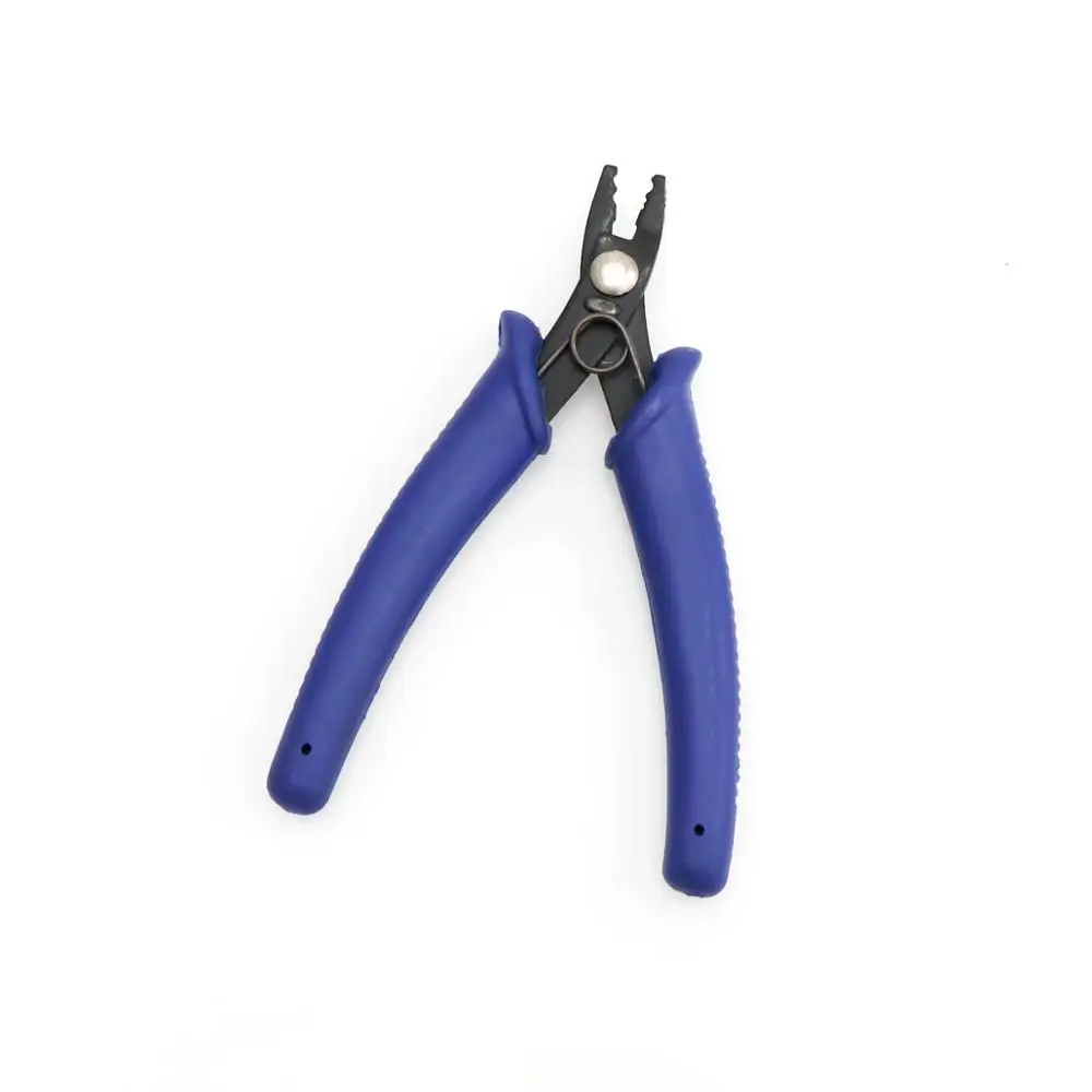 Плоскогубцы для обжима бусин инструмент бисероплетения Королевская Синяя Сталь