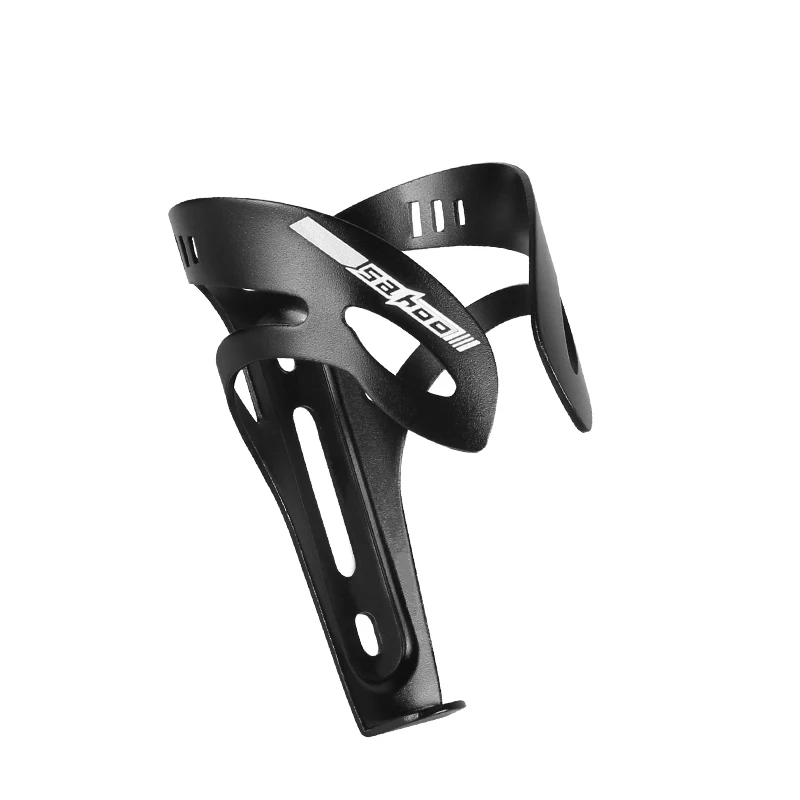 Sahoo 591445 велосипедная клетка для горной дороги BMX из алюминиевого сплава для велосипеда, бутылки для воды, держатель для велосипеда - Цвет: Черный