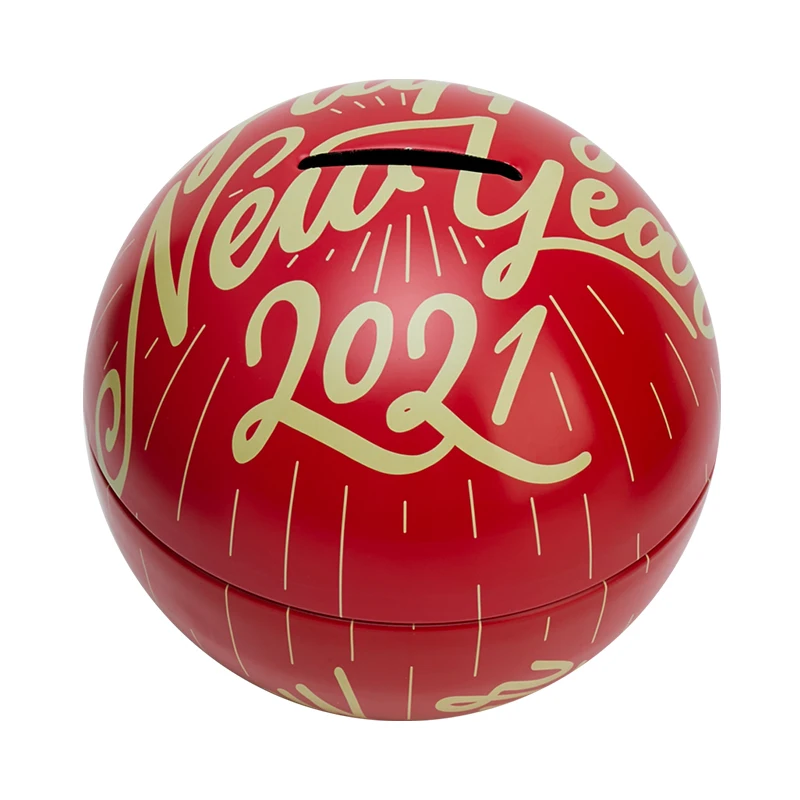 Копилка с красным шариком коробка для коллекционирования монет банка денег