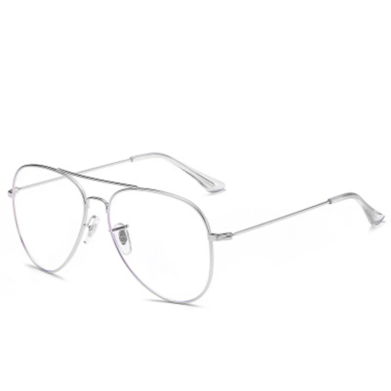 Clear Transparent Computer Anti Blue Screen Light Blocking Glasses Frame Women Men