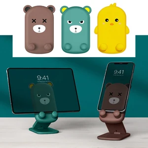 cartoon phone holder adjustable stand for iphone ipod ablet portable desk tablet phone stand desktop for nintendo switch free global shipping