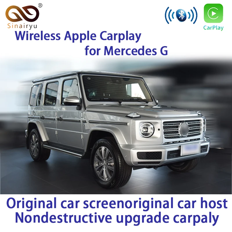 Беспроводная автомобильная камера Sinairyu Wi Fi Apple Carplay для Mercedes G class W463 12 15 NTG4.5/4