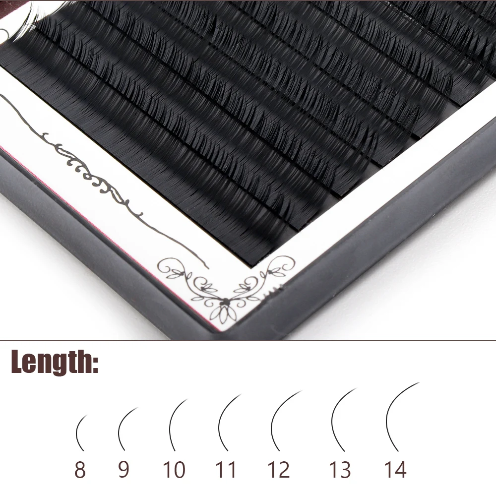 Ресницы Накладные из искусственной норки для профессионального использования 12