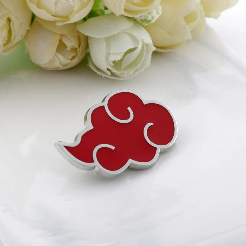 Металлические эмалированные брелоки с логотипом организации Амин Акацуки и