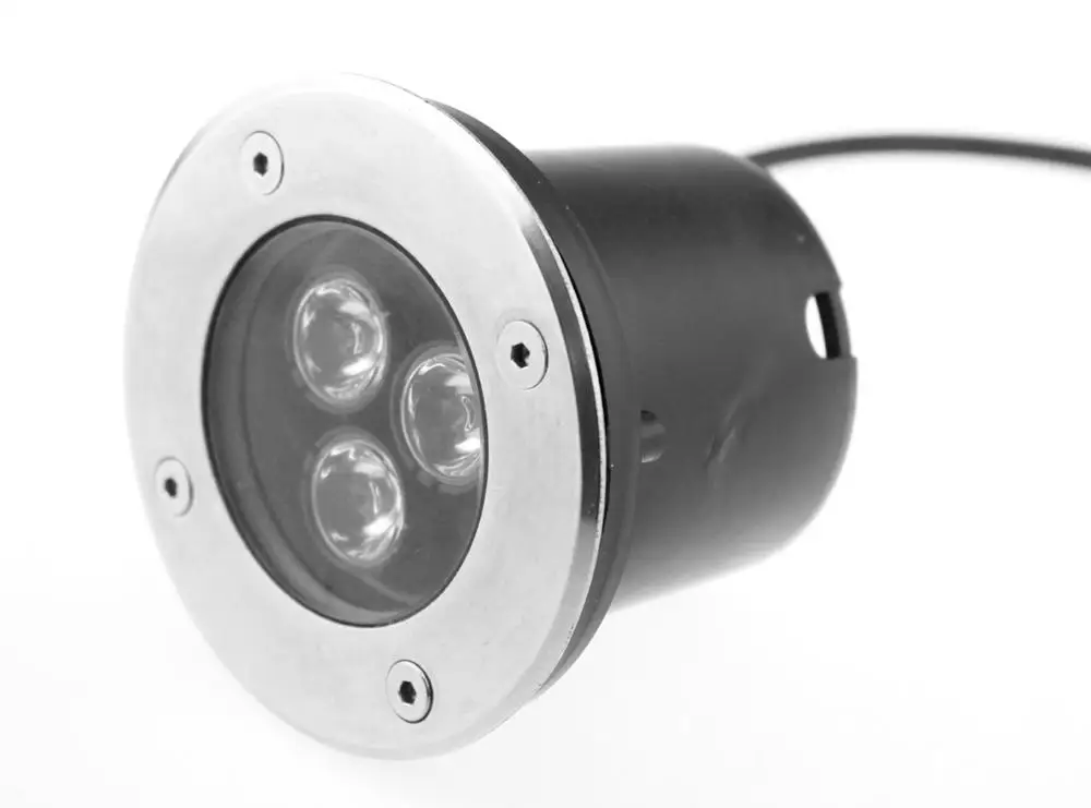 12v RGB подземный свет IP67 пятно наземные лампы Терраса Сад напольные украшения скрытый точечный Светодиодная лампа наружного освещения Decklight