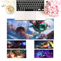 rubber lol ziggs gaming mouse pad gaming mousepad large big mouse mat desktop mat computer mouse pad for overwatch