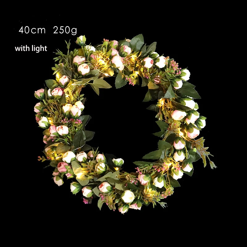 30 см 40 новое розовое цветок Весна Цвет гирлянды Искусственные цветы декоративные