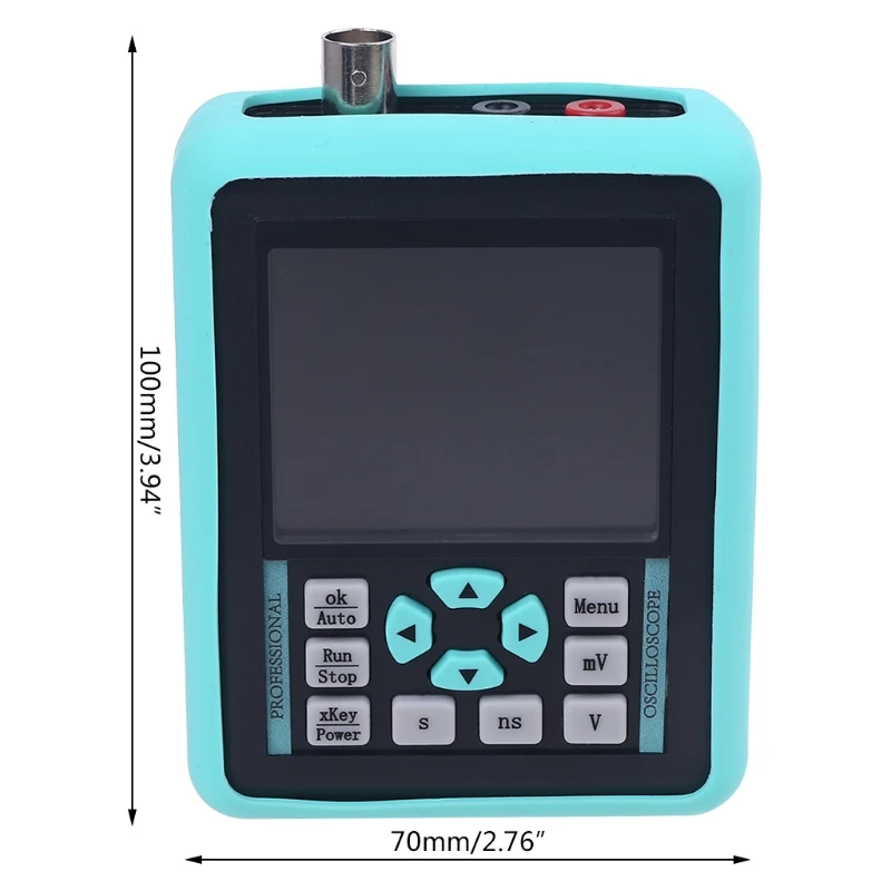 

DSO1511E+ Digital Oscilloscope 2.4inch Display Mini Handheld High Accuracy Intelligent 120M Bandwidth Electronic Maintenance