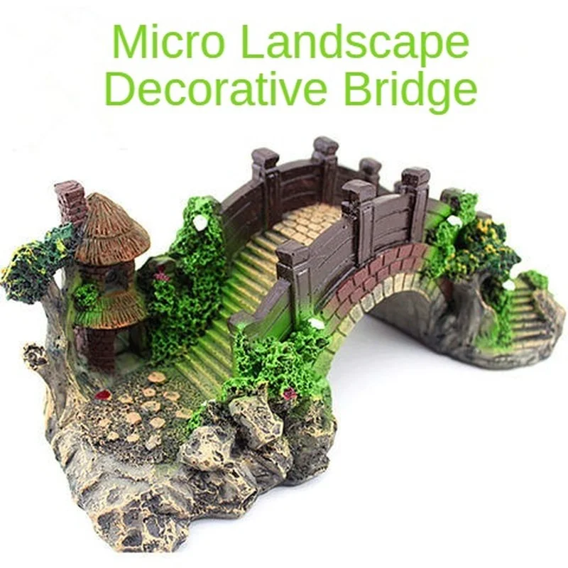 

Украшения, искусственный мост, искусственная смола, искусственный Бриджстоун, Ландшафтная имитация микро пейзажные украшения