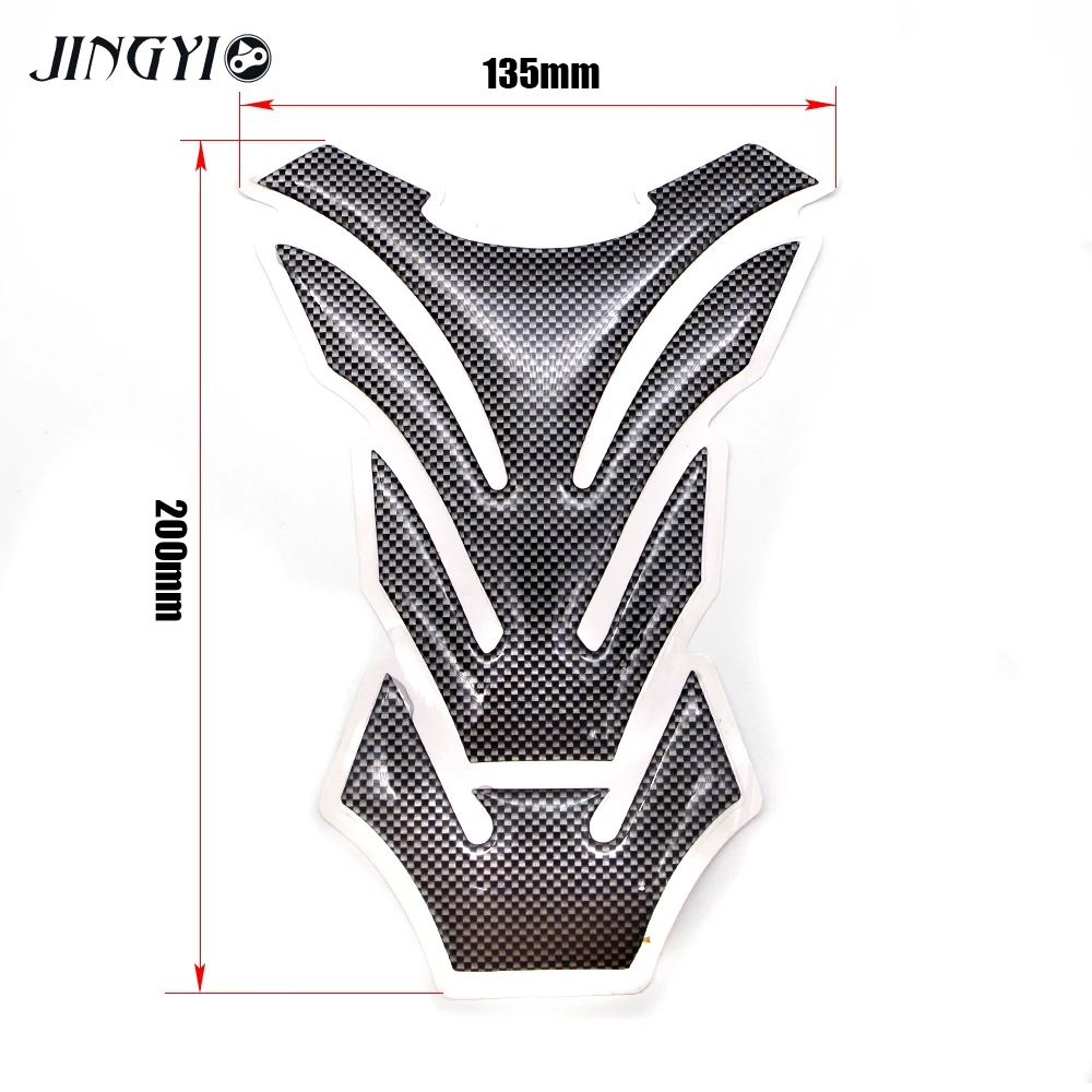 Новая 3D наклейка на мотоцикл с газовым топливным баком Защитная Наклейка для
