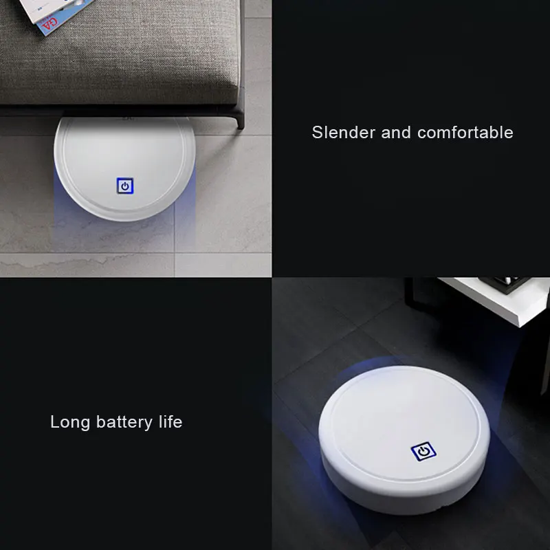 

Smart Robot Vacuum Cleaner 3in1 Self Navigated Rechargeable Mop Auto Sweeper Household TP-Hot