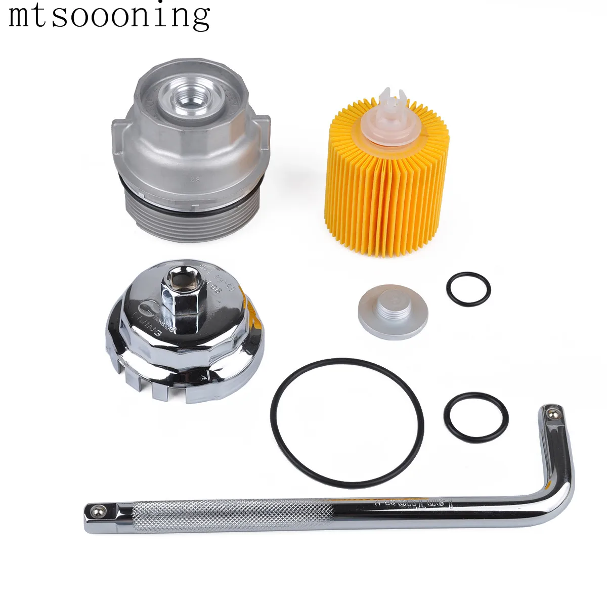 Масляный фильтр с крышкой корпуса и гаечным ключом для Toyota Lexus Sienna RAV4 Venza Camry Для