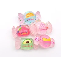simulate sweet fruit drops kawaii candy flat back resin diy cabochons scrapbook crafts doll house accessories