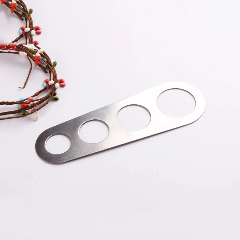 Линейка из нержавеющей стали для измерения спагетти легкая линейка макаронных