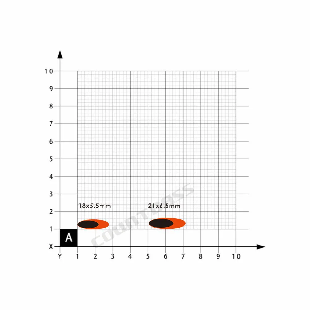100 шт. 2D лазерная рыболовная приманка с глазами для ваших металлических медленных