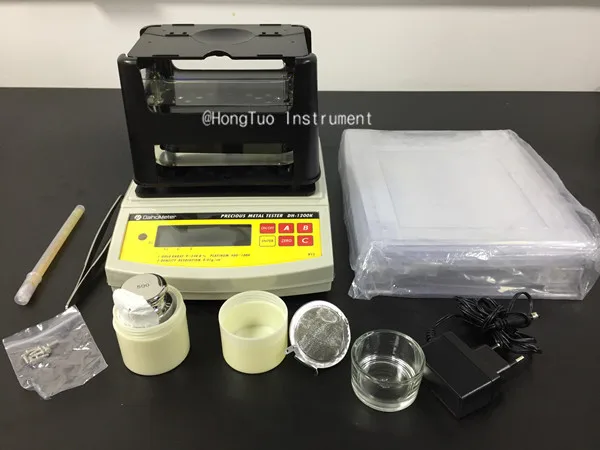 

DH-600K Testing Machine 600g/0.005g Gold Purity Tester Gold Purity Detector