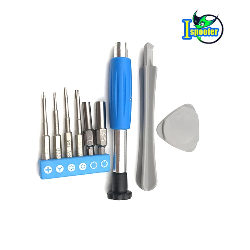 Screwdriver Set 9+n1 Repair Tools Kit 3.8 4.5 T6 T8 Cross three wings ferramentas tool for switch GB GBA SP Ne 3DS XL PSP | Электроника