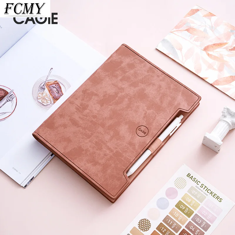 

Portable Notebook Loose-leaf Detachable Buckle Ring Thickening A5 Business Notebook Stationery Office Workbook