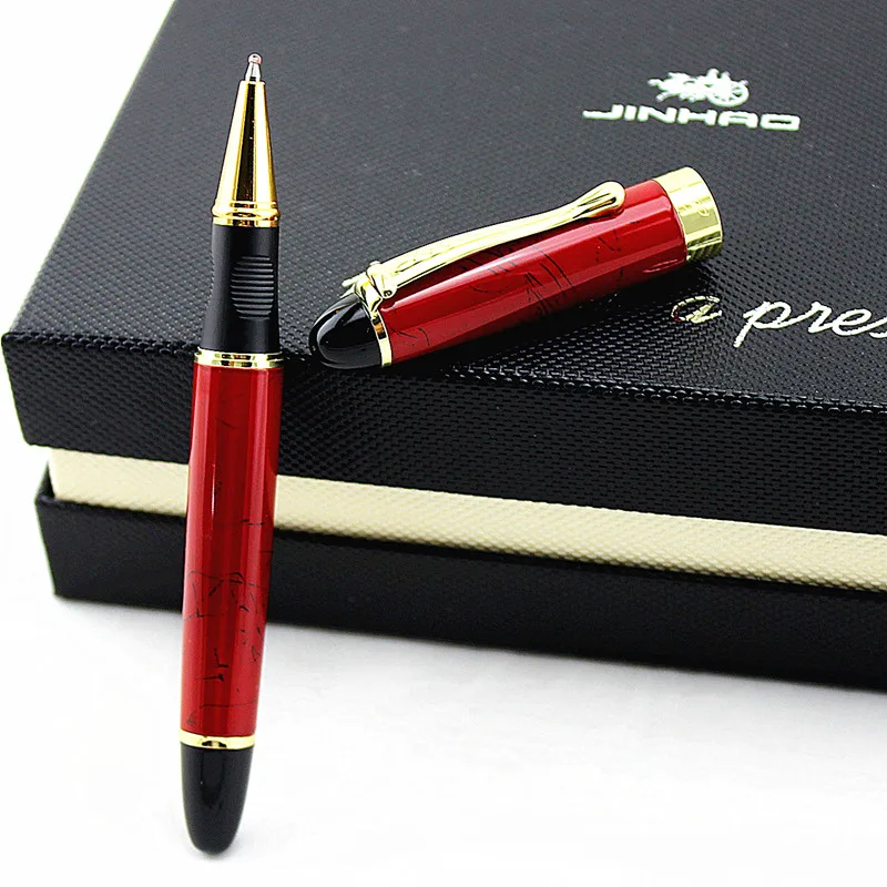 Шариковая ручка Jinhao X450 металлическая без пенала | Канцтовары для офиса и дома