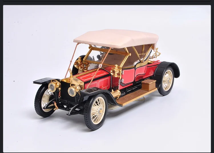 

Franklin 1:24 1910 Rolls Royce Hot Air Balloon Antique Car Collector Edition Metal Diecast Model Vintage Car Toy Gift