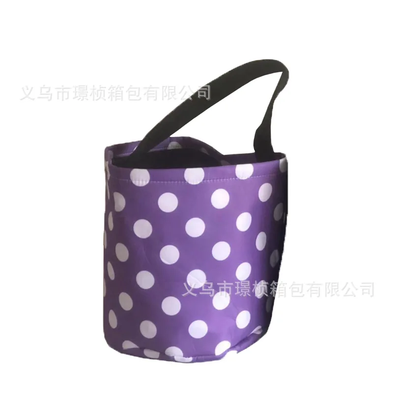 Новинка 2021 украшение для Хэллоуина сумка конфет в горошек летучая мышь тыква