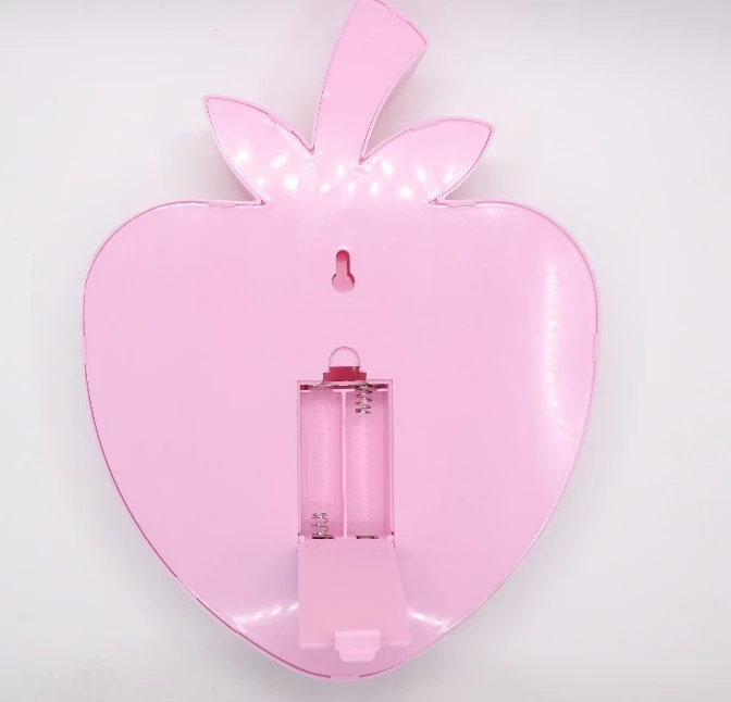 

Lovely Pink Strawberry Led Letter Sign Night Light Indoor Wall Lamp For Kids Living Room Party Wedding Decor