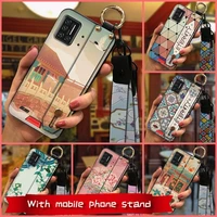 Silicone For Woman Phone Case For UMIDIGI Bison Wristband Fashion Design Phone Holder