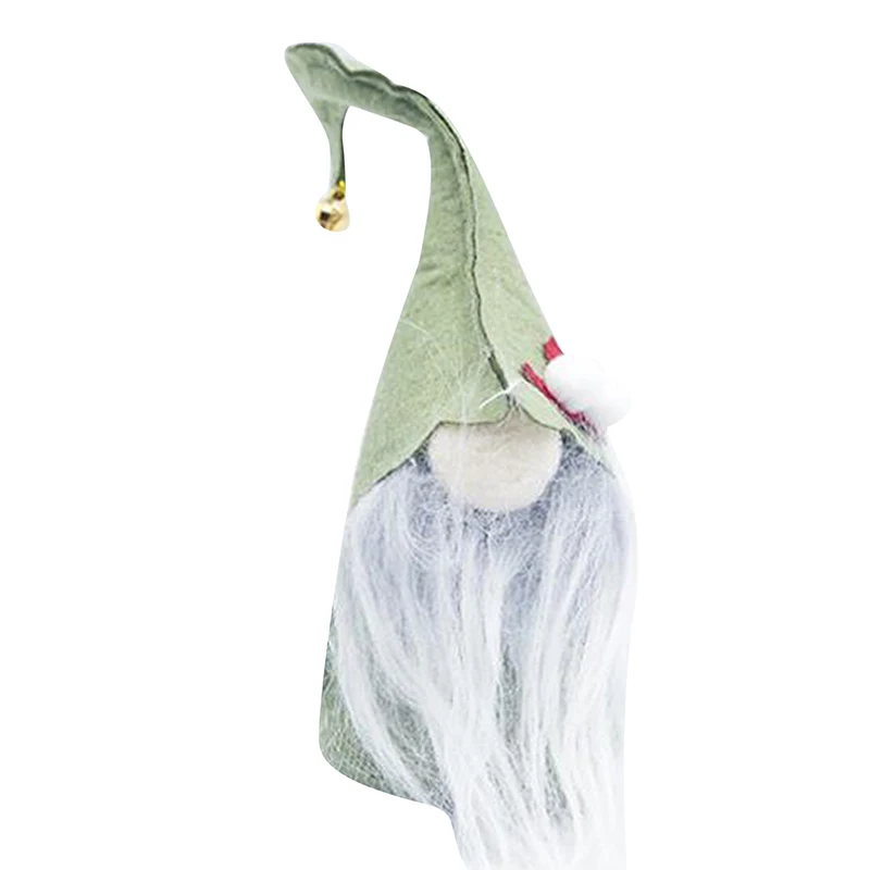 

Handmade Santa Cloth Doll Birthday Present For Home Christmas Holiday Decoration Elf Santa Claus New Year Christmas Pendant