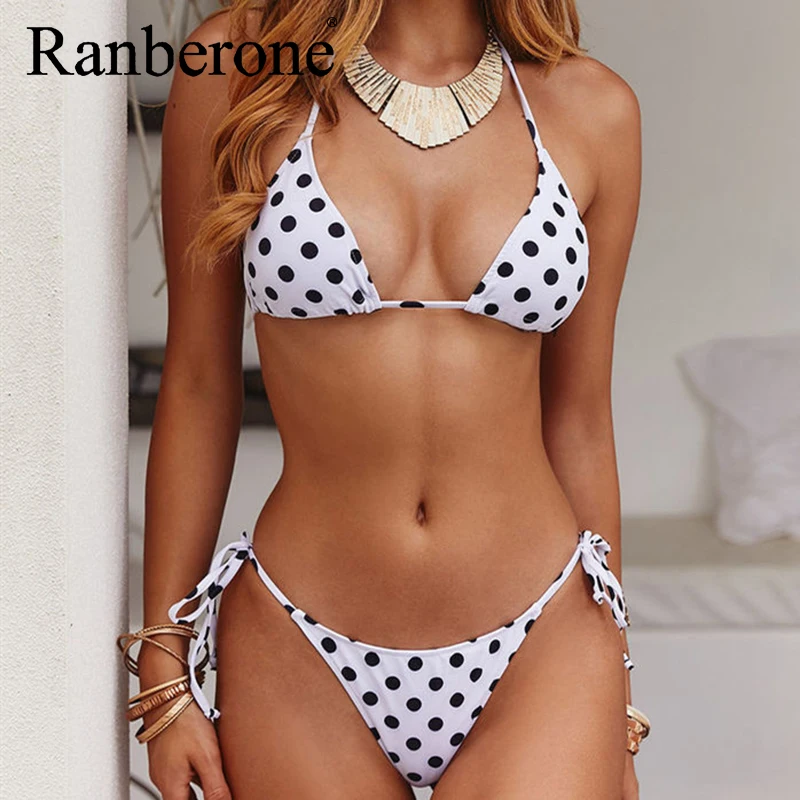 Комплект бикини из 2 предметов Бандажное женское с леопардовым принтом