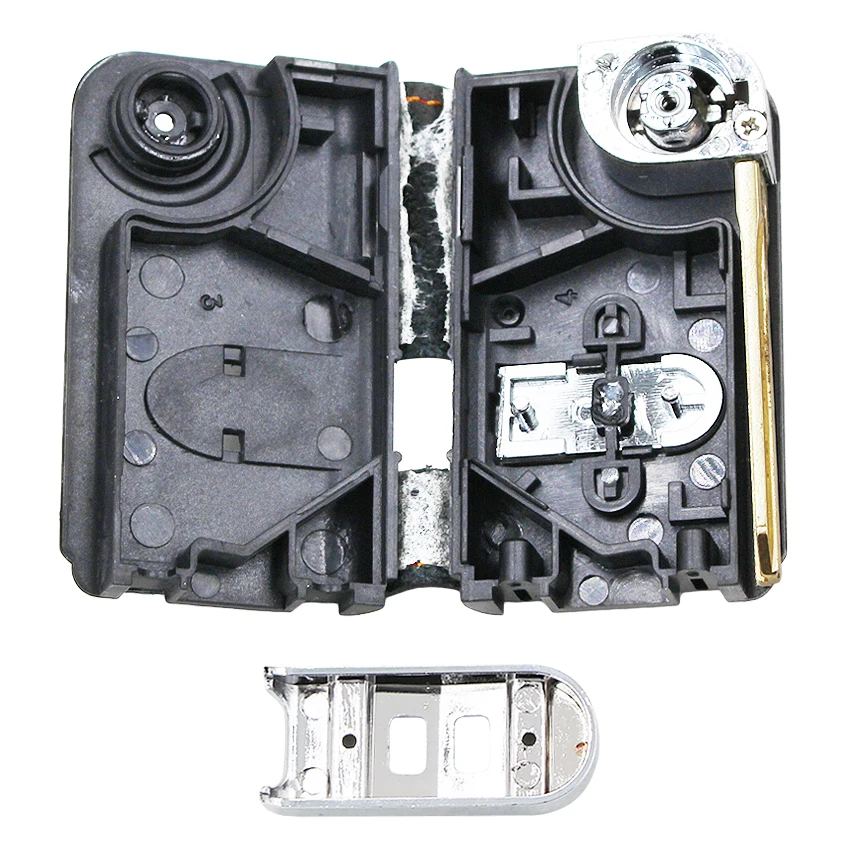 Замена 3 кнопки складной пульт дистанционного ключа оболочки чехол для Honda CR V 2 +