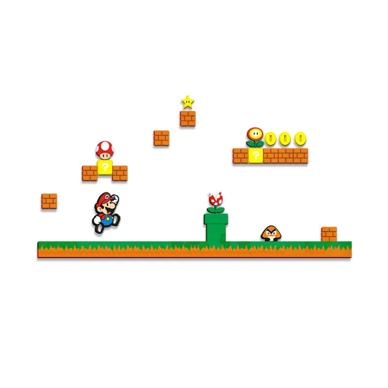 Настенная игрушечная Наклейка на стену съемная наклейка мультяшное большое