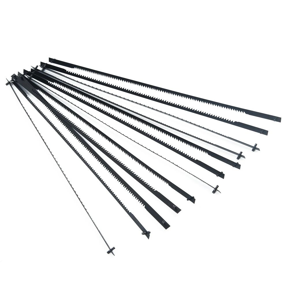 12 Pcs Pinned Scroll Saw Blades Set Wood Industrial Plastic Cutting Tools For Woodworking Carving Tool | Инструменты