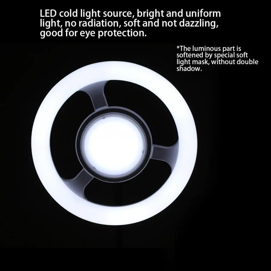 Светодиодный холодной светильник татуировки торшер Регулируемый нейл арта