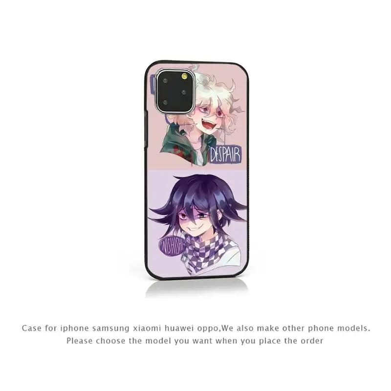 

ANIME cute cartoon Danganronpa V3 Phone Case for iPhone 7 8 11 12 Pro X XS Max XR Samsung A S 10 20 50 Plus pro funda