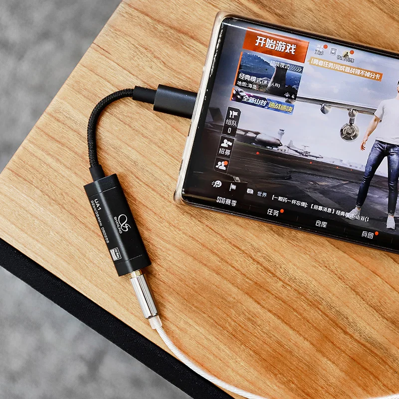 SHANLING UA1 высокого разрешения ES9218P чип ЦАП AMP кабели адаптеров PCM 32/384 и DSD256 для Android