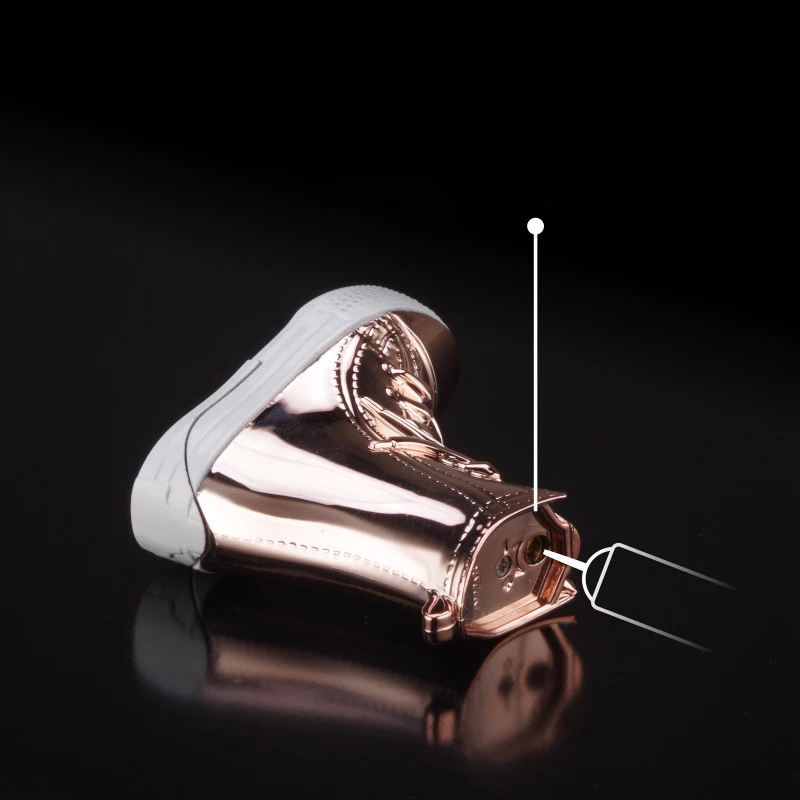 Креативные туфли электронные зажигалки металлическая зажигалка газовая