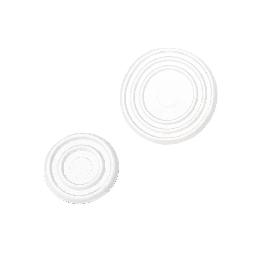 

100Pcs Transparent Furniture Leg Pads Non-slip Mat Anti Noisy Floor Protector Bumper Round Tables Covers Chair Fittings