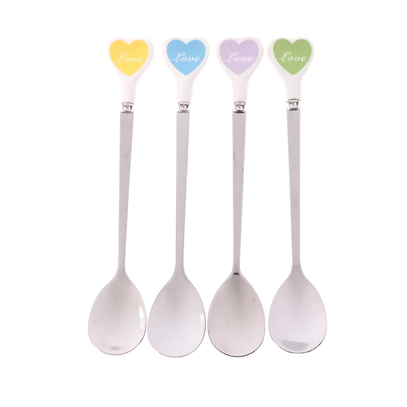 Ложка для мороженого в форме сердца из нержавеющей стали | Дом и сад