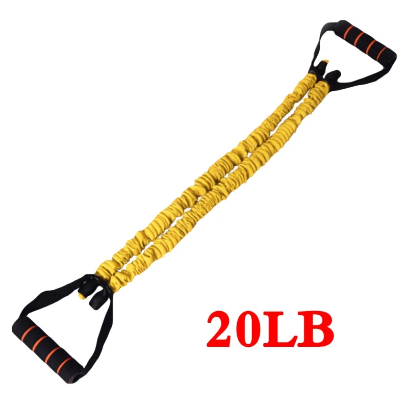 

2020 Hot Yoga Gum Fitness Resistance 8 Word Chest Expander Rope Workout Muscle Fitness Rubber Elastic Bands For Home Gym