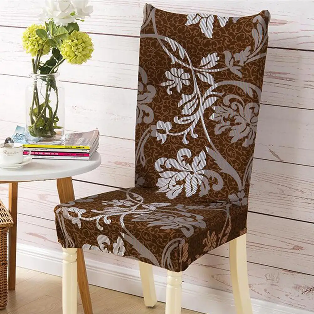 Чехол для стула HobbyLane растягивающийся противообрастающий дома отеля свадьбы