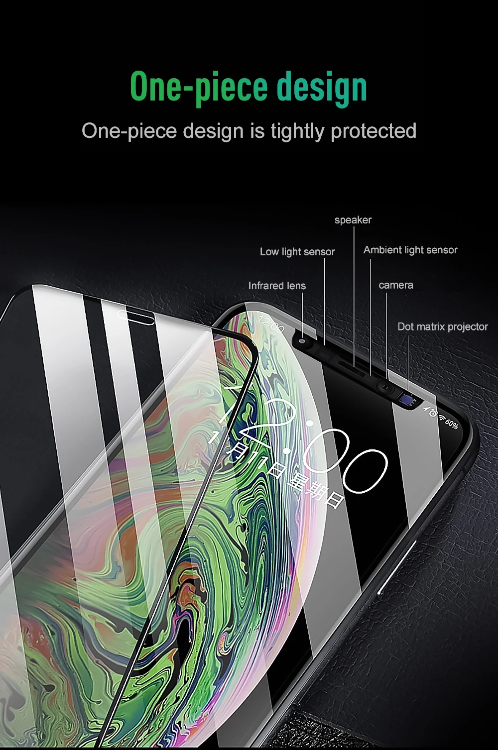 9D протектор экрана телефона Закаленное стекло пленка для iphone X 7 6 8 6S plus 11 Pro XS XR XS Max полный закругленный протектор экрана пленка
