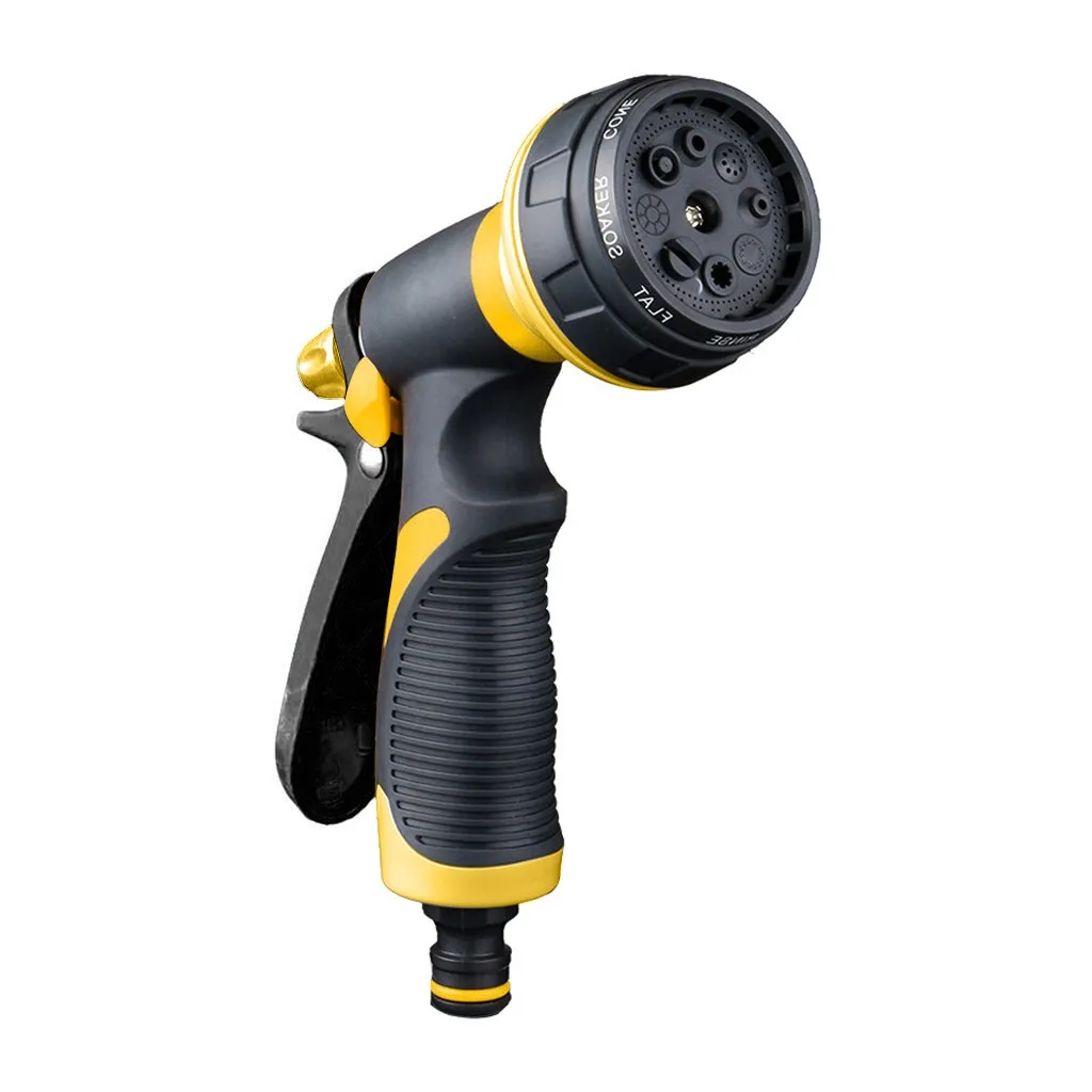 High Pressure Garden Car Wash Water Gun Hand-held Multi-function Hose Spray Nozzle Durable Lawn Sprinkle Tools | Дом и сад