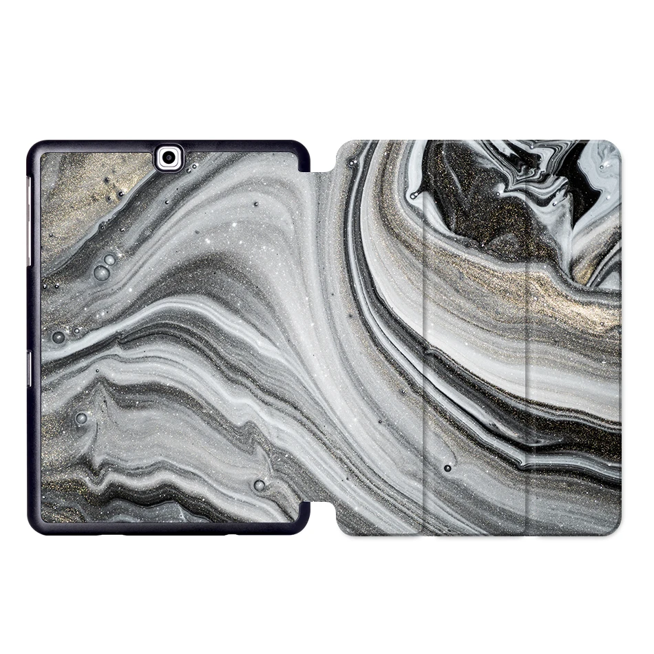 SS07 MTT мрамор из искусственной кожи чехол для samsung Galaxy Tab S2 9,7 ''SM-T810 T815 T813 T819 Флип Стенд Смарт чехол для планшета Авто Режим сна/пробуждения - Цвет: SS07